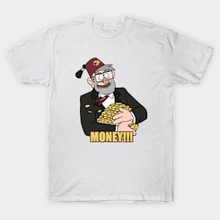 Stan Pines with money T-Shirt